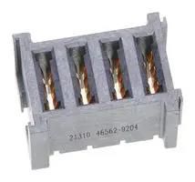 RECT PWR CONN, RCPT, 4POS, 1ROW 46562-9204