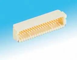 CONN, R/A HEADER, 10POS, 2ROW, 1MM DF20F-10DP-1H(65)