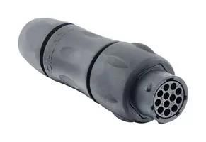 CIRCULAR CONN, RCPT, 12POS, CRIMP UTSX1JC1412S