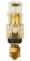 BINDING POST, CLEAR/BLACK, 60A, PANEL MP - CL159802A