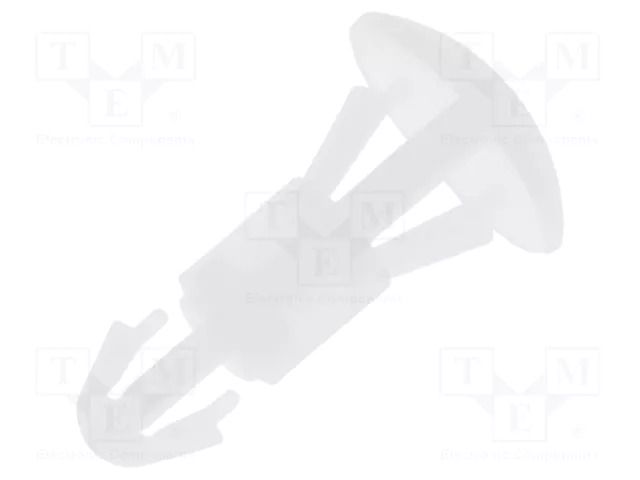 Assembly stud; polyamide; L: 7mm; snap fastener; natural; UL94V-2 FIX&FASTEN FIX-RCA-7