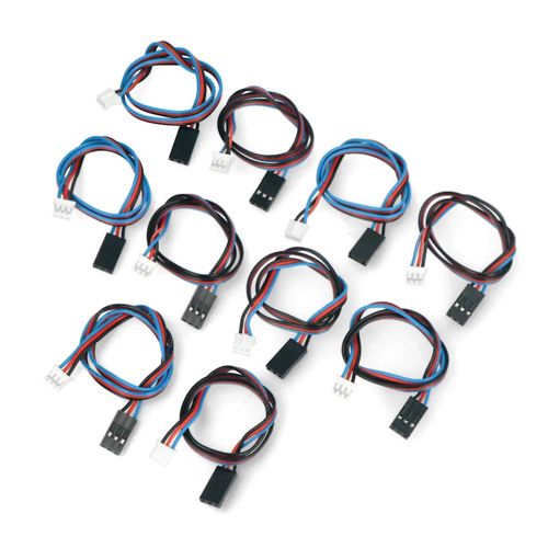 DFRobot Gravity - connection cable - for analog sensors to Arduino - 30cm - 10pcs. DFR-19551 6959420903511