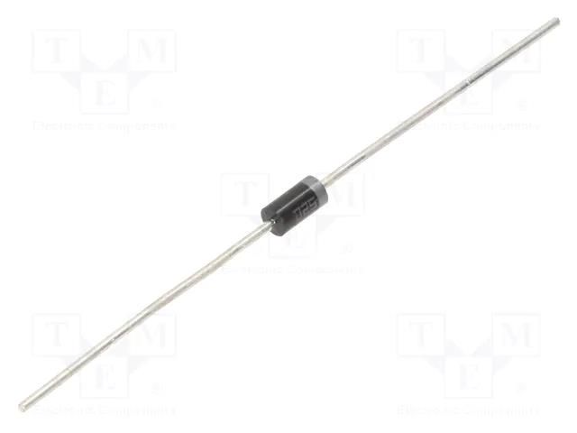 Diode: Schottky rectifying; THT; 40V; 1A; DO41; Ufmax: 0.55V; reel STMicroelectronics 1N5819RL