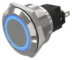 LED PANEL INDICATOR, BLUE, 22MM, 24V 82-6151.0124