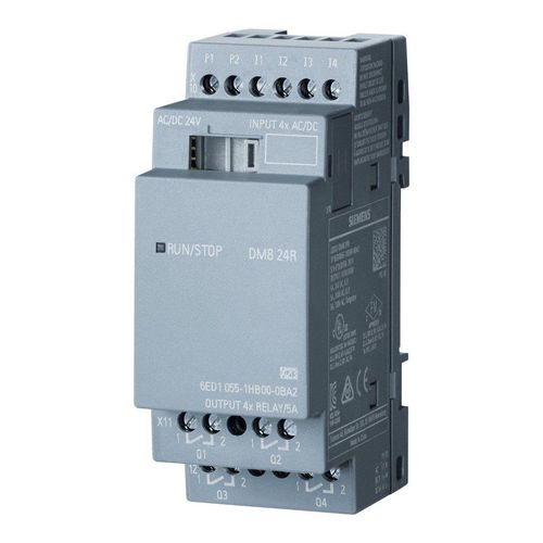 LOGO! 8 DM8 24R - digital inputs/outputs module - Siemens 6ED1055-1HB00-0BA2 SIE-19867 4034106029449