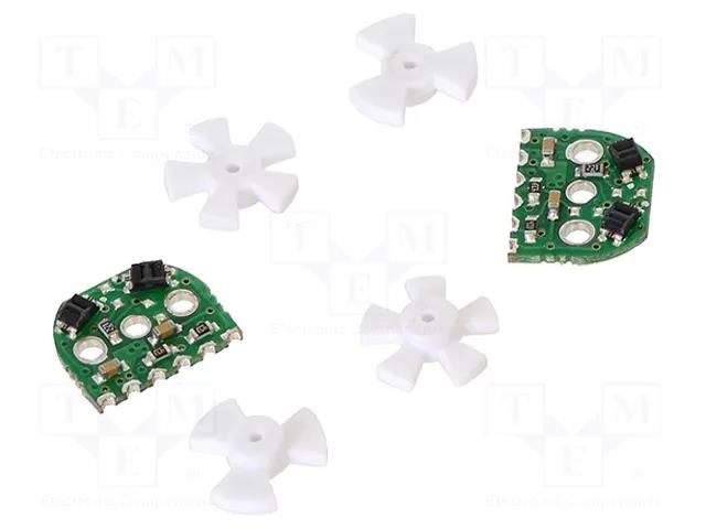 Sensor: optical; encoders,shields to encoders; 5VDC; push-in POLOLU POLOLU-2590