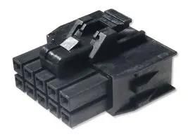 CONNECTOR HOUSING, RCPT, 10POS, 2.5MM MP-5550-10-BK