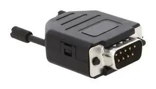 D SUB CONN KIT, PLUG, 9POS, DE, SOLDER MP010149