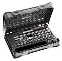 SOCKET SET, 6POINT, METRIC, 7-22MM 20PC J.161-3P6