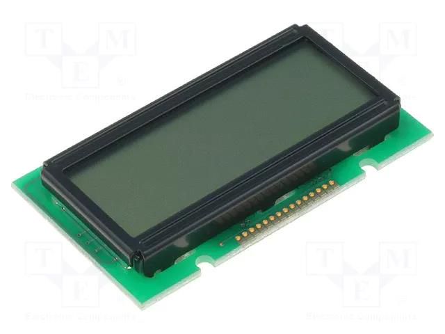 Display: LCD; alphanumeric; FSTN Positive; 12x2; yellow; LED; 1x15 RAYSTAR OPTRONICS RC1202A-FHY-CSV