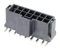 NANO-FIT HDR SMT VT DLR 14CKT TIN BLK 105429-1114