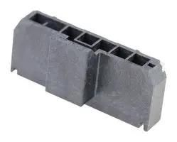 NANO-FIT HDR SMT RA SGL 7CKT TIN BLK 105430-1107