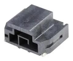 NANO-FIT HDR SMT RA SGL 3CKT 15AU BLK 105430-1203