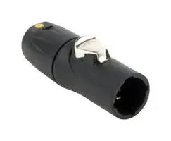 PWR ENTRY CONN, 2P+PE, PLUG, 16A, SCREW HPT-3-M.