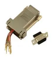 MODULAR ADAPTER, RJ45-D SUB, JACK-RECEPTACLE RJADK09S7080831