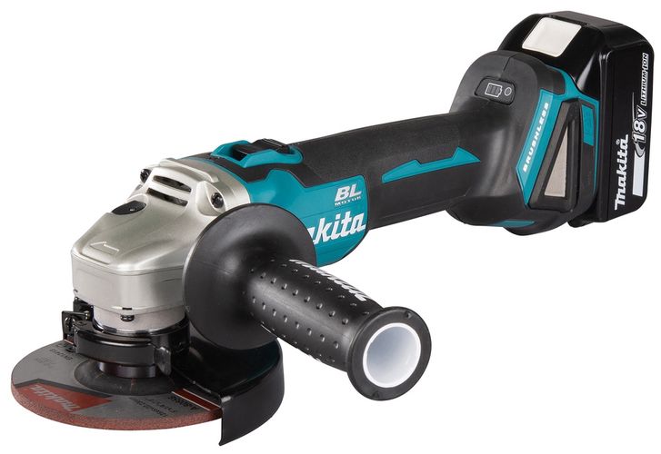 Cordless angle grinder 18V Makita DGA506RTJ MDGA506RTJ