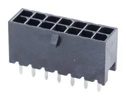 MICRO-FIT PLUS VERT HDR ASSY 2X7 30AU 206832-1403