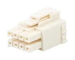 ULTRA-FIT HSG DUAL 8CKT WHT 172258-4108