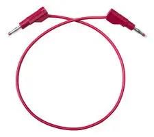 STACKABLE 4MM BANANA PLUG, RED, 1.52M BU-P4911B-60-2