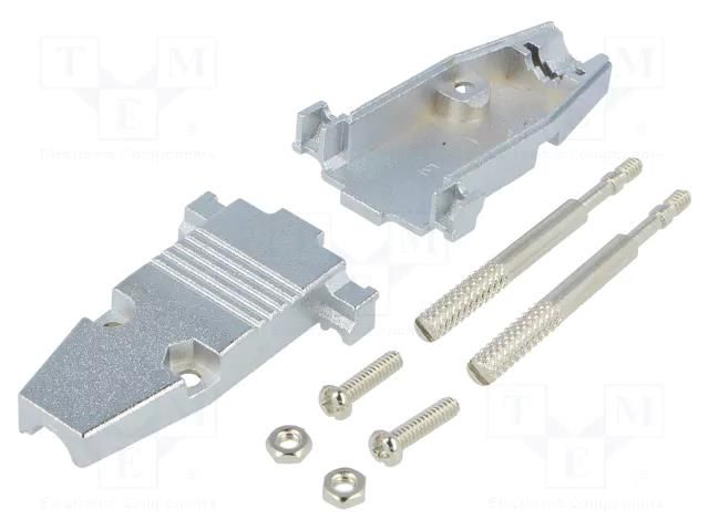 Enclosure for connectors: D-Sub; D-Sub 9pin,D-Sub HD 15pin ENCITECH CCOV09MEL