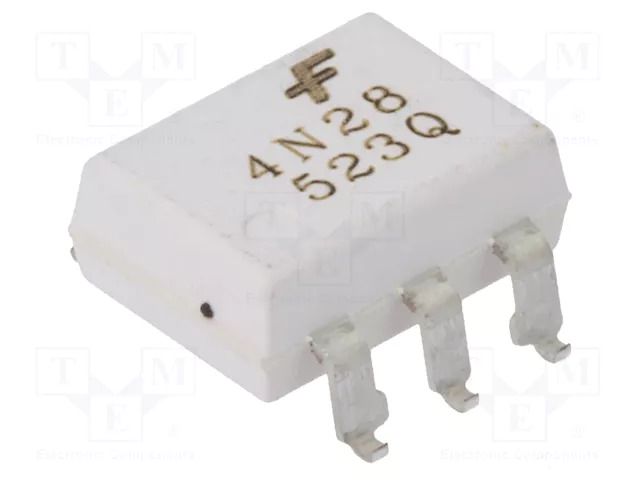 Optocoupler; SMD; Ch: 1; OUT: transistor; Uinsul: 7.5kV; Uce: 30V ONSEMI 4N28SM