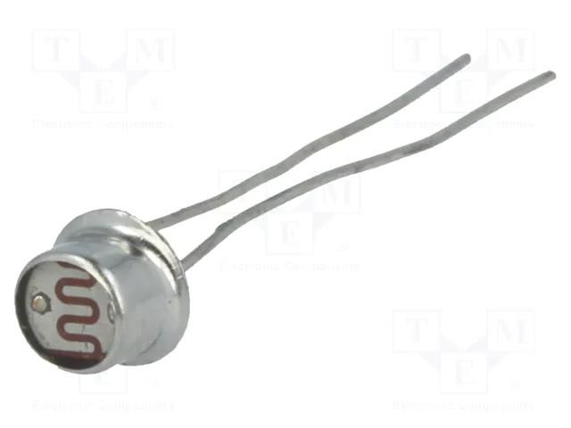 Photoresistor; 100mW; 8÷20kΩ; 540nm; THT; 150VDC; ØLED: 5.5mm Token PGM5526-MP