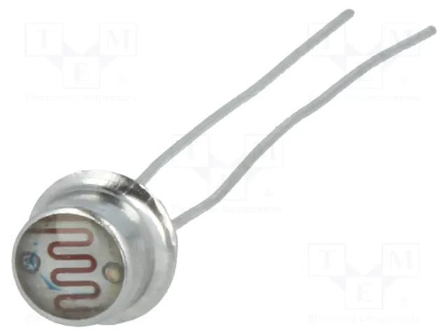 Photoresistor; 90mW; 2÷6kΩ; 540nm; THT; 100VDC; ØLED: 5.5mm Token PGM5506-MP