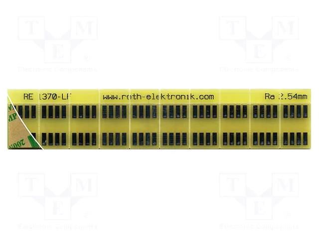 Board: universal; single sided,prototyping; W: 22mm; L: 117.35mm ROTH ELEKTRONIK GMBH RE1370-LF