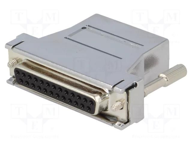 Transition: adapter; D-Sub 25pin female,RJ45 socket ENCITECH DA25-SMJ8-M-K-RC