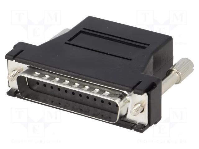 Transition: adapter; D-Sub 25pin male,RJ45 socket ENCITECH DA25-PMJ8-K-RC