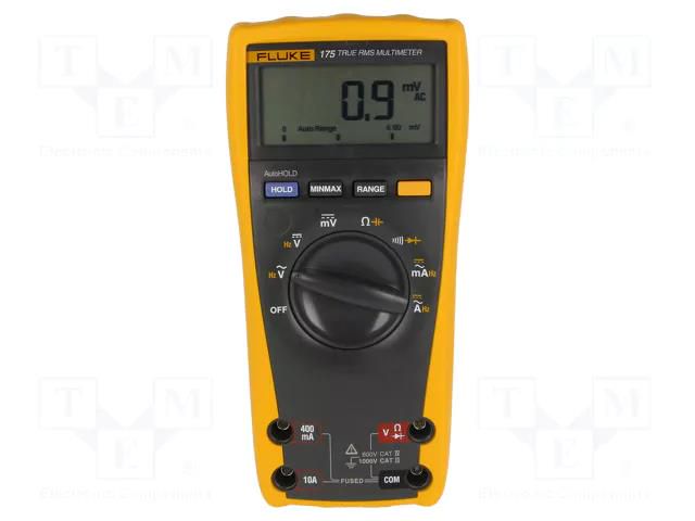 Digital multimeter; LCD; 3,75 digit (6000); True RMS AC FLUKE FLK-175