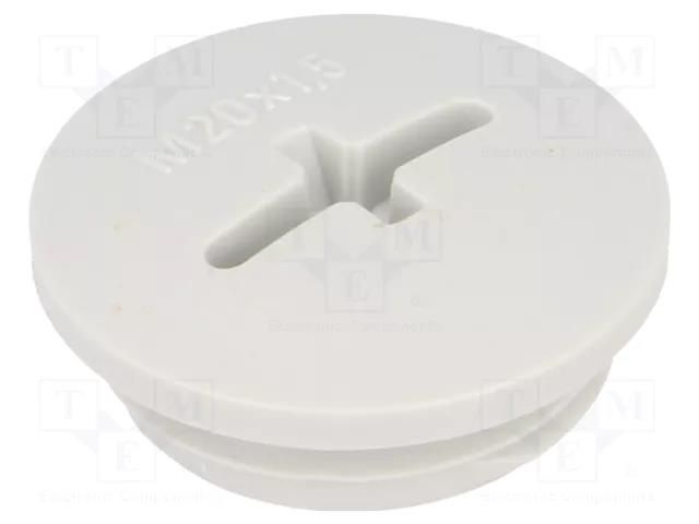 Stopper; M20; 1.5; IP54; polyamide; light grey; SKINDICHT®; 6mm LAPP BLK-M20