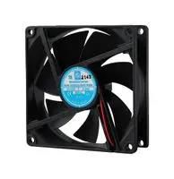 DC AXIAL FAN, BALL, 60.2CFM, 0.29A, 12V OD9225-12HB02A