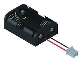 BATT HOLDER, N X 2, WIRE LEADS 2473CN