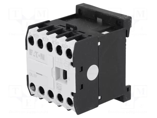 Contactor: 4-pole; NC x2 + NO x2; 24VAC; 6A; DILER; -25÷50°C EATON ELECTRIC DILER-22-24VAC