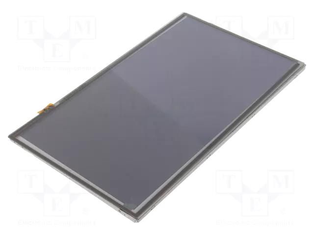 Display: TFT; 10.1"; 1024x600; Illumin: LED; Dim: 235x143x5.4mm; RGB OLIMEX LCD-OLINUXINO-10TS