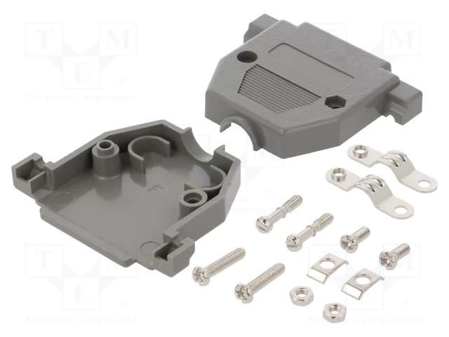 Enclosure for connectors: D-Sub; D-Sub 25pin,D-Sub HD 44pin ENCITECH CCOV25-SC-LG