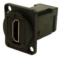 HDMI R/A FEEDTHROUGH CONN, RECEPTACLE MP-CP30253