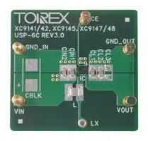 EVAL BAORD, STEP UP DC / DC CONVERTER XC9145B50CE-EVB-01