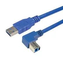 USB CABLE, 3.0, A PLUG-B PLUG, 300MM CA3A-90DB-03M