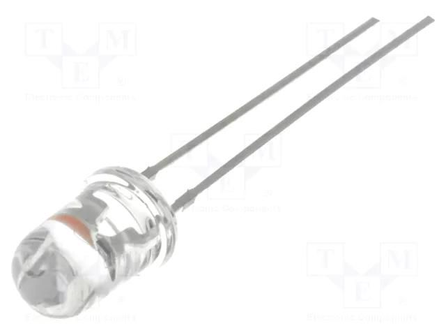LED; pink; 5mm; candle light effect,blinking; 2000÷2500mcd; 30° OPTOSUPPLY OS5KDK5A31A