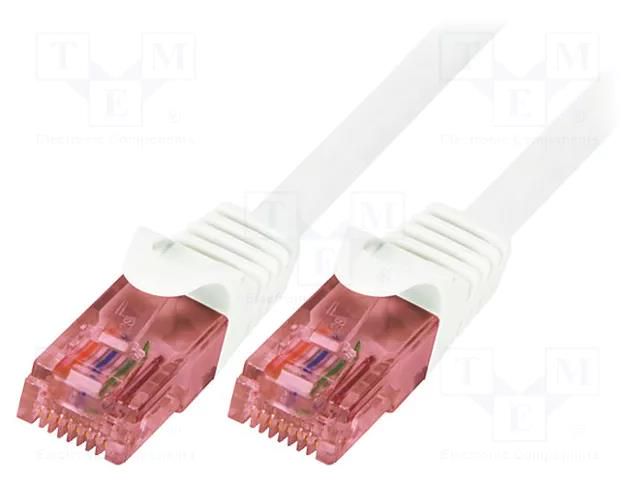 Patch cord; RJ45 plug,both sides; U/UTP; 6; stranded; Cu; LSZH LOGILINK CQ2121U