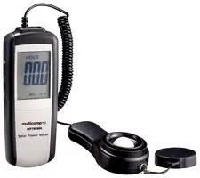 SOLAR POWER METER, 1999W/M2, 5 TO 40DEGC MP780966