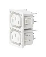 POWER OUTLET STRIP, 15A/250VAC, 4 OUTLET 3-135-541