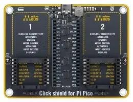 CLICK SHIELD, RASPBERRY PI PICO BOARD MIKROE-4985