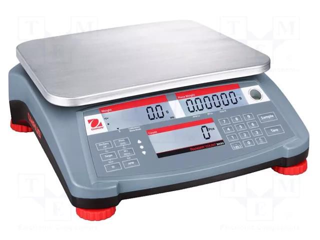 Scales; electronic,counting,precision; Scale max.load: 30kg OHAUS OHS-RC31P30-M