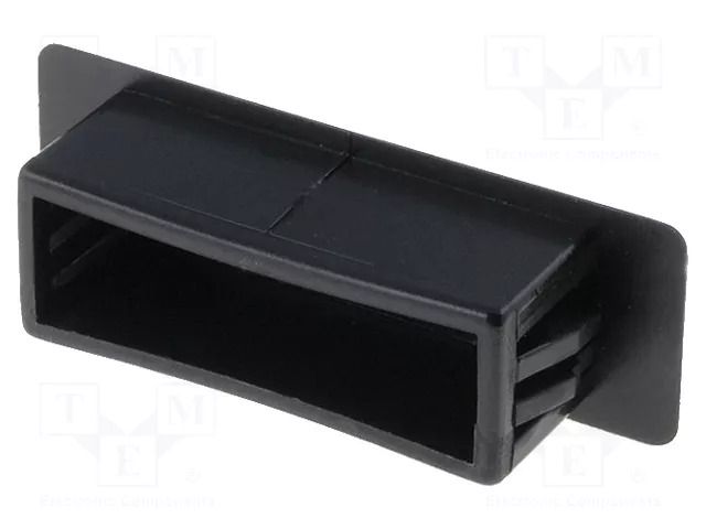 Stopper; black; -40÷85°C; polyamide; UL94V-2; A: 34.7mm; E: 1.5mm ESSENTRA RI-BPE-SC-3-01