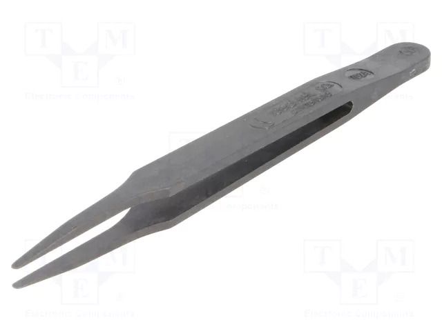 Tweezers; non-magnetic,high rigidity; Tipwidth: 2mm; ESD IDEAL-TEK IDL-702A.CF