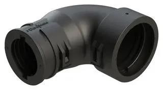 BACKSHELL COVER, R/A, SIZE 24, BLACK AHDPBS-11L017-2405