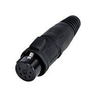 XLR CONN, RCPT, 5POS, CABLE RCX5F-Z-001-1